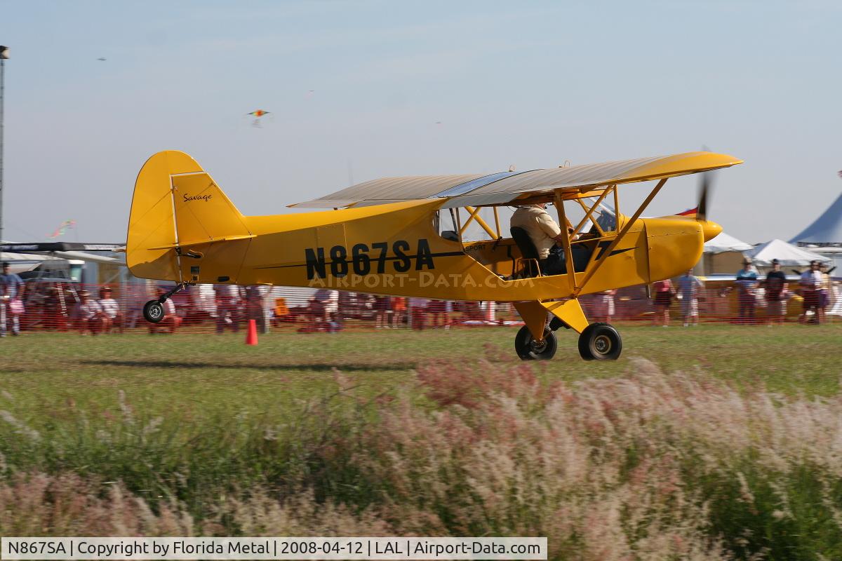 N867SA, 2007 Zlin Savage Classic C/N 0121, Zlin Aviation Savage