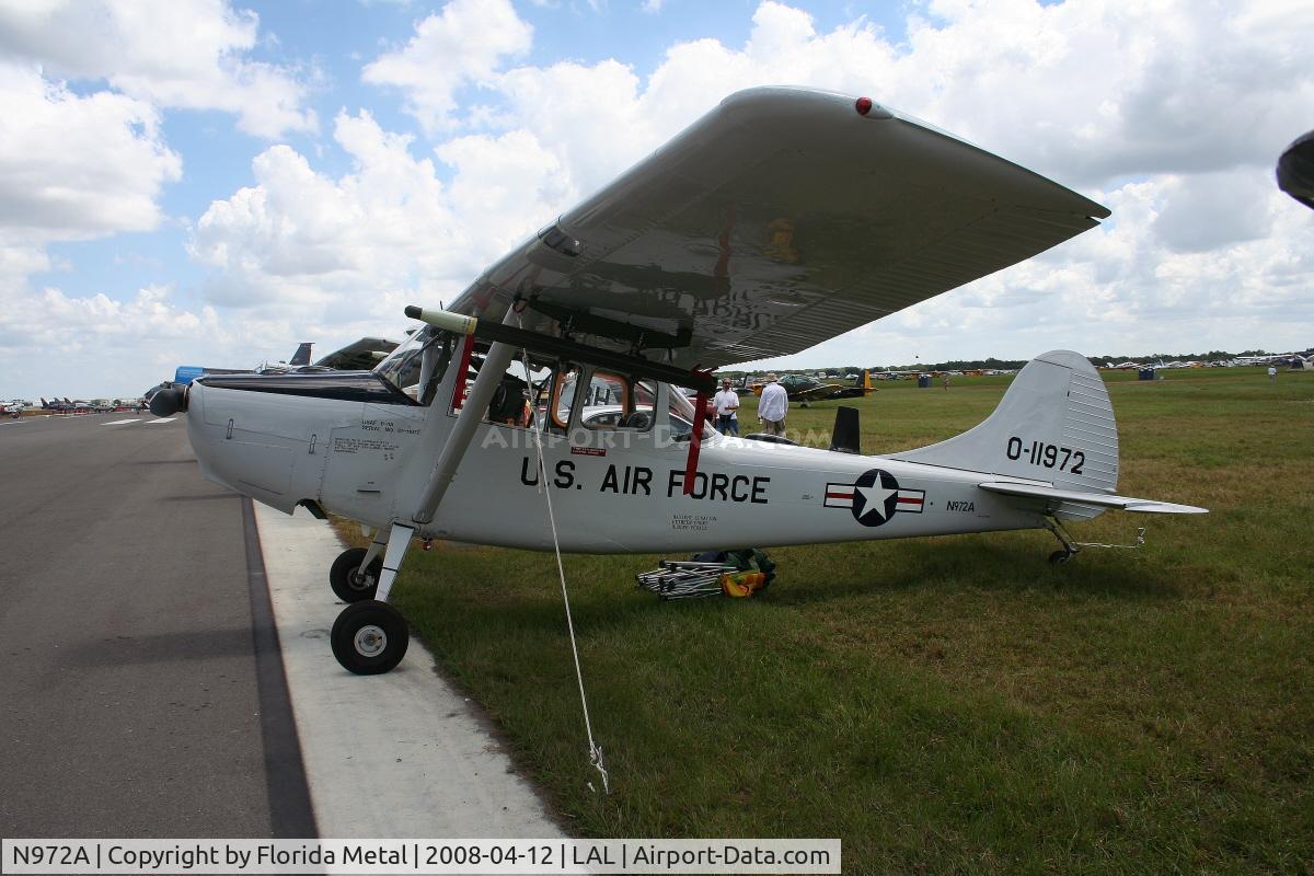 N972A, 1951 Cessna L-19A Bird Dog C/N 5111972, L-19A