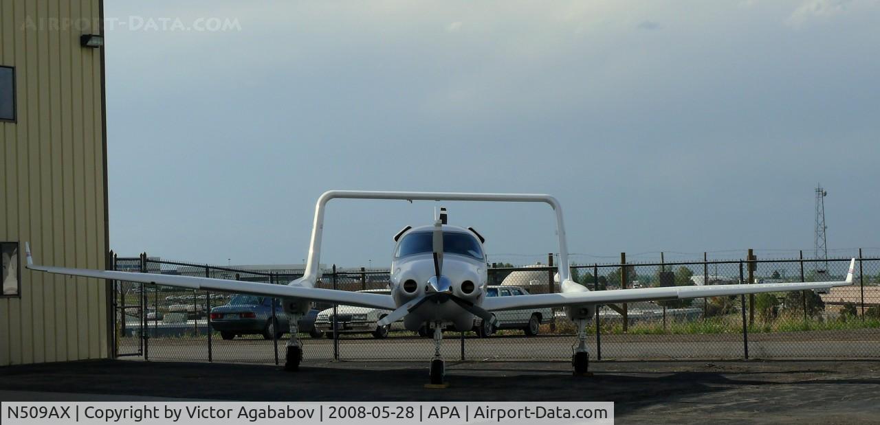 N509AX, 2006 Adam Aircraft A500 C/N 0009, A rare bird. Even at Centennial, where they build those.