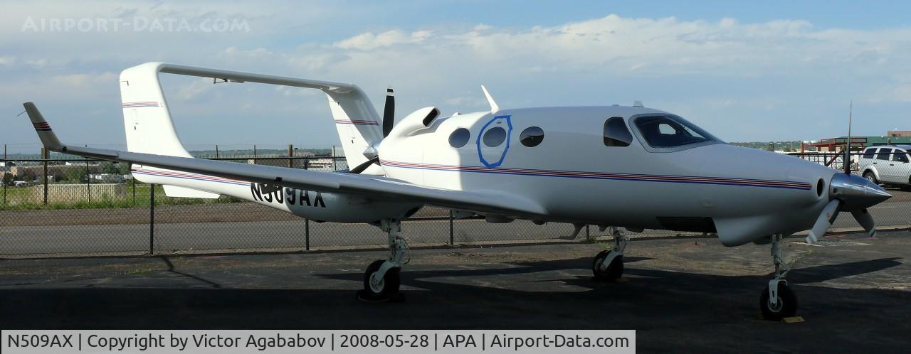 N509AX, 2006 Adam Aircraft A500 C/N 0009, A rare bird. Even at Centennial, where they build those.