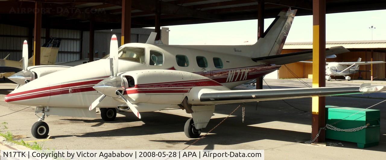 N17TK, 1978 Beech B-60 Duke C/N P-480, At Centennial