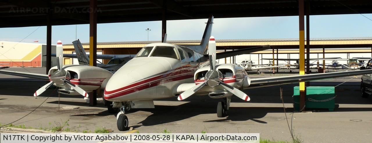 N17TK, 1978 Beech B-60 Duke C/N P-480, At Centennial