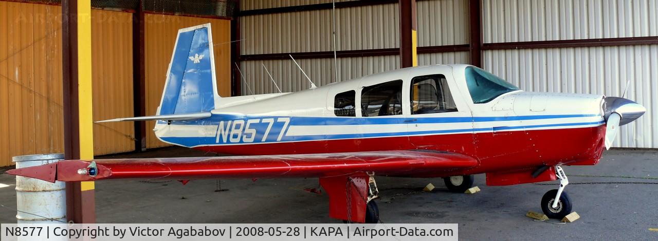 N8577, 1964 Mooney M20C Ranger C/N 2737, An old-old worn Mooney
