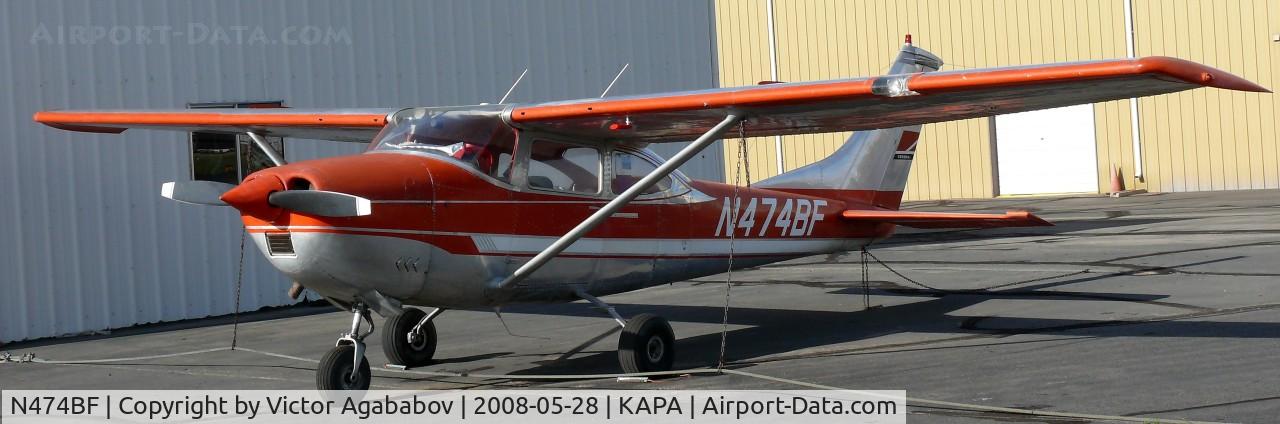 N474BF, 1967 Cessna 182K Skylane C/N 18257984, At Centennial