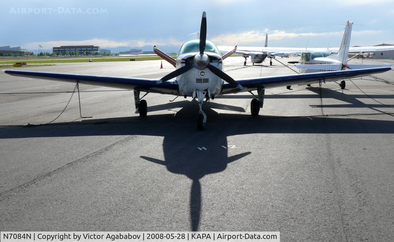 N7084N, 1967 Beech V35A Bonanza C/N D-8665, At Centennial