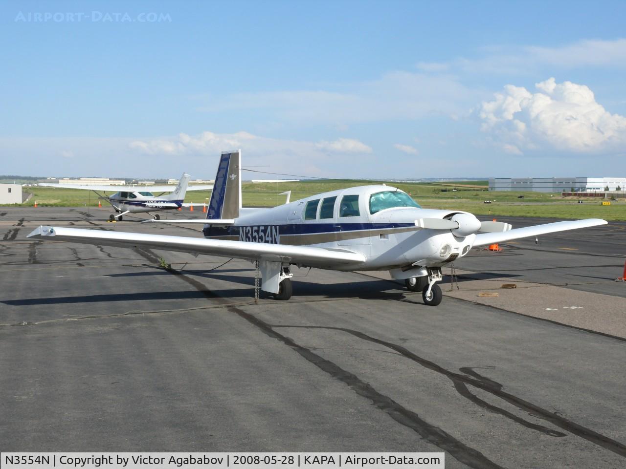 N3554N, 1967 Mooney M20F Executive C/N 680094, At Centennial