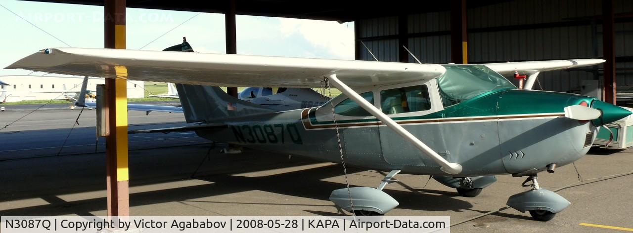 N3087Q, 1967 Cessna 182K Skylane C/N 18258087, At Centennial
