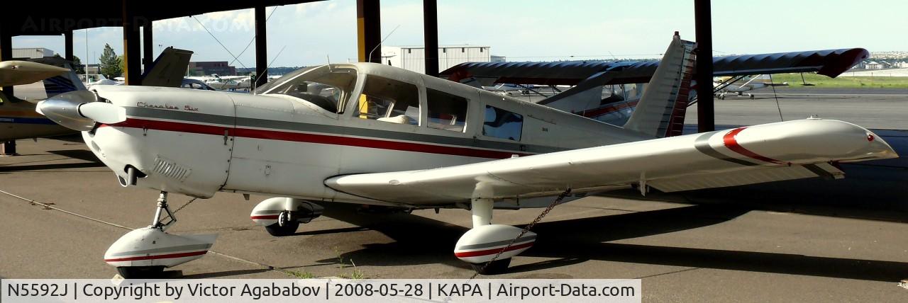 N5592J, 1968 Piper PA-32-260 Cherokee Six C/N 32-1056, At Centennial