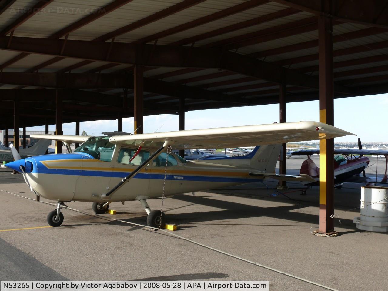 N53265, 1981 Cessna 172P C/N 17274714, At Centennial