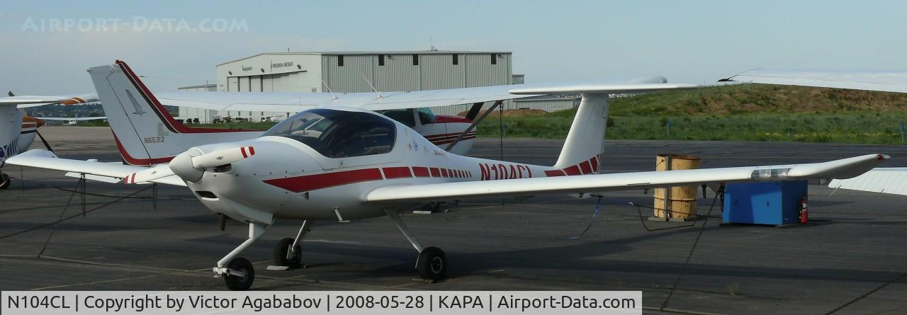 N104CL, 1998 Diamond DA-20C-1 Eclipse C/N C0004, At Centennial