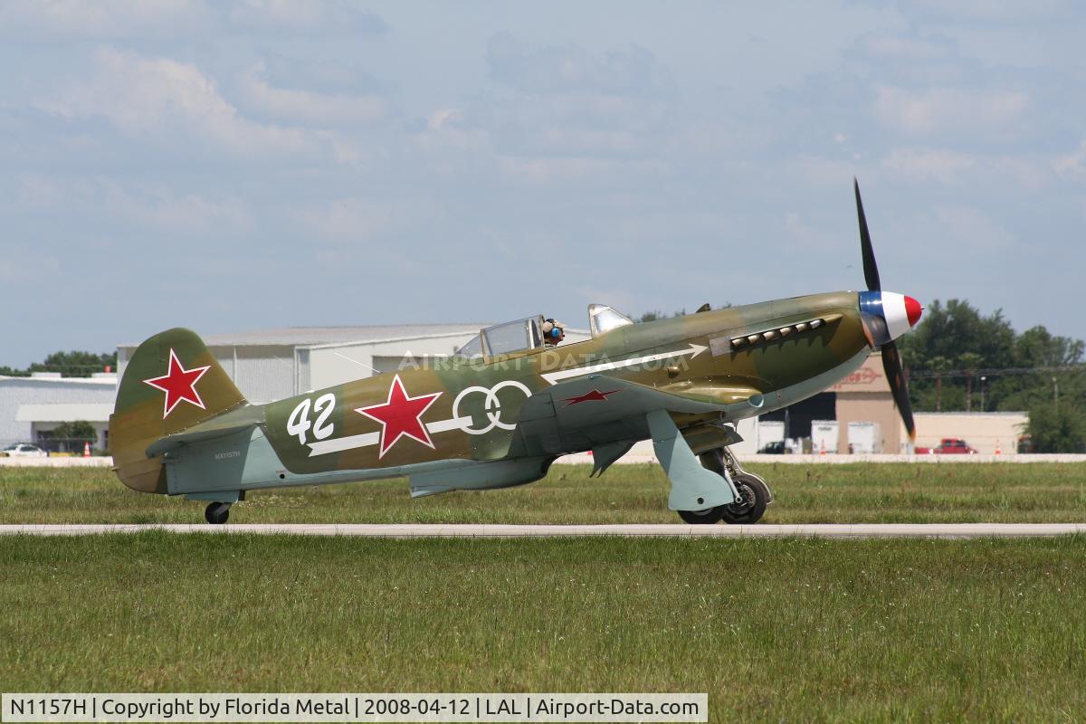 N1157H, 1994 Yakovlev Yak-9U-M C/N 0470402, Yak 9