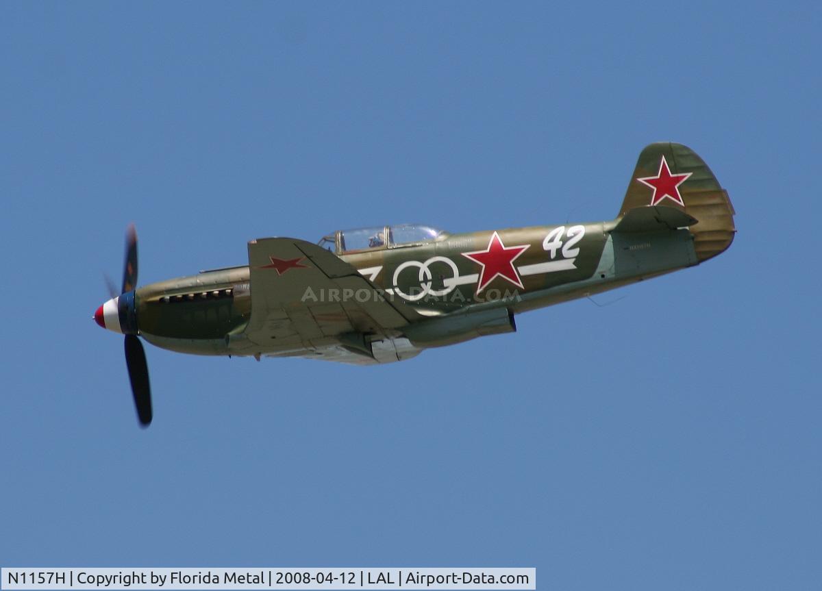 N1157H, 1994 Yakovlev Yak-9U-M C/N 0470402, Yak 9