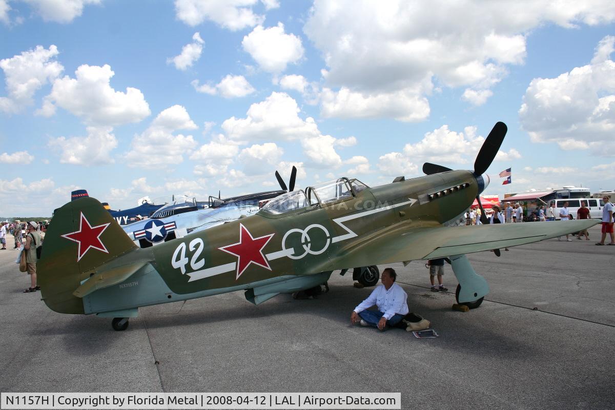 N1157H, 1994 Yakovlev Yak-9U-M C/N 0470402, Yak 9