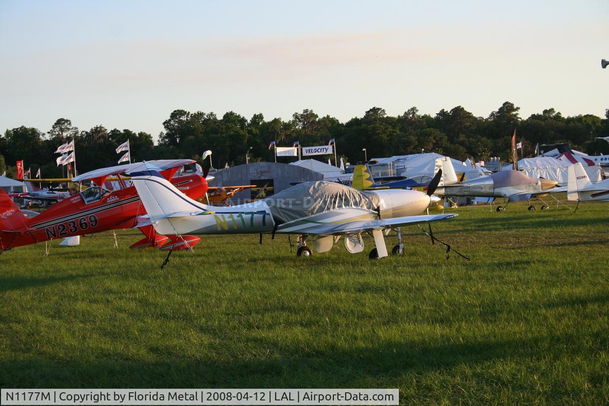 N1177M, 2006 Lancair Legacy C/N L2K-277, Her last night of glory.  Sadly this plane would crash shortly after take off from Sun N Fun the following morning killing the pilot.