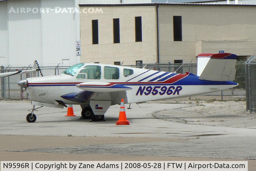 N9596R, 1959 Beech M35 Bonanza C/N D-6190, At Meacham Field