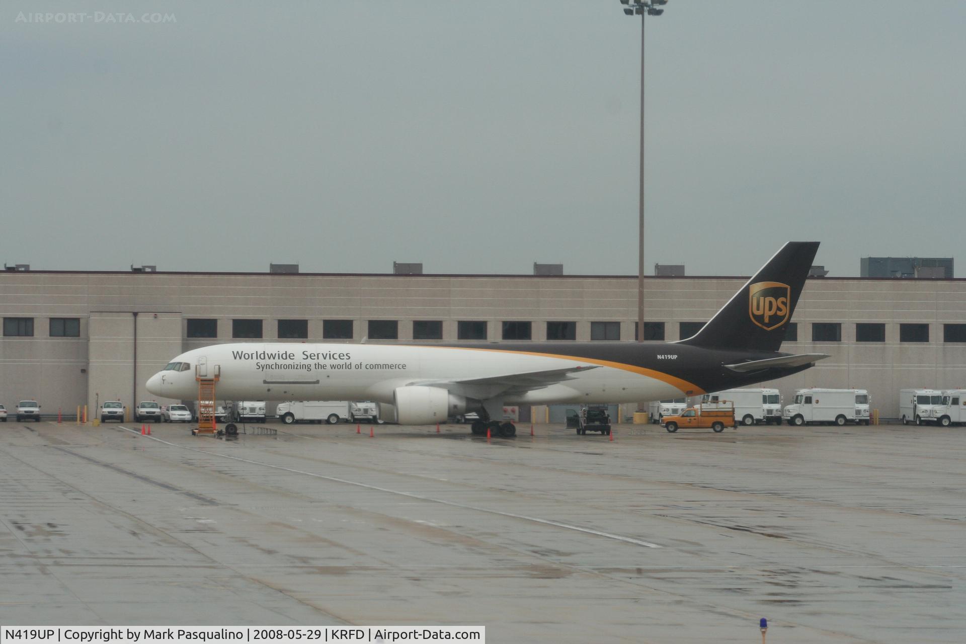 N419UP, 1990 Boeing 757-24APF C/N 23906, Boeing 757-200F