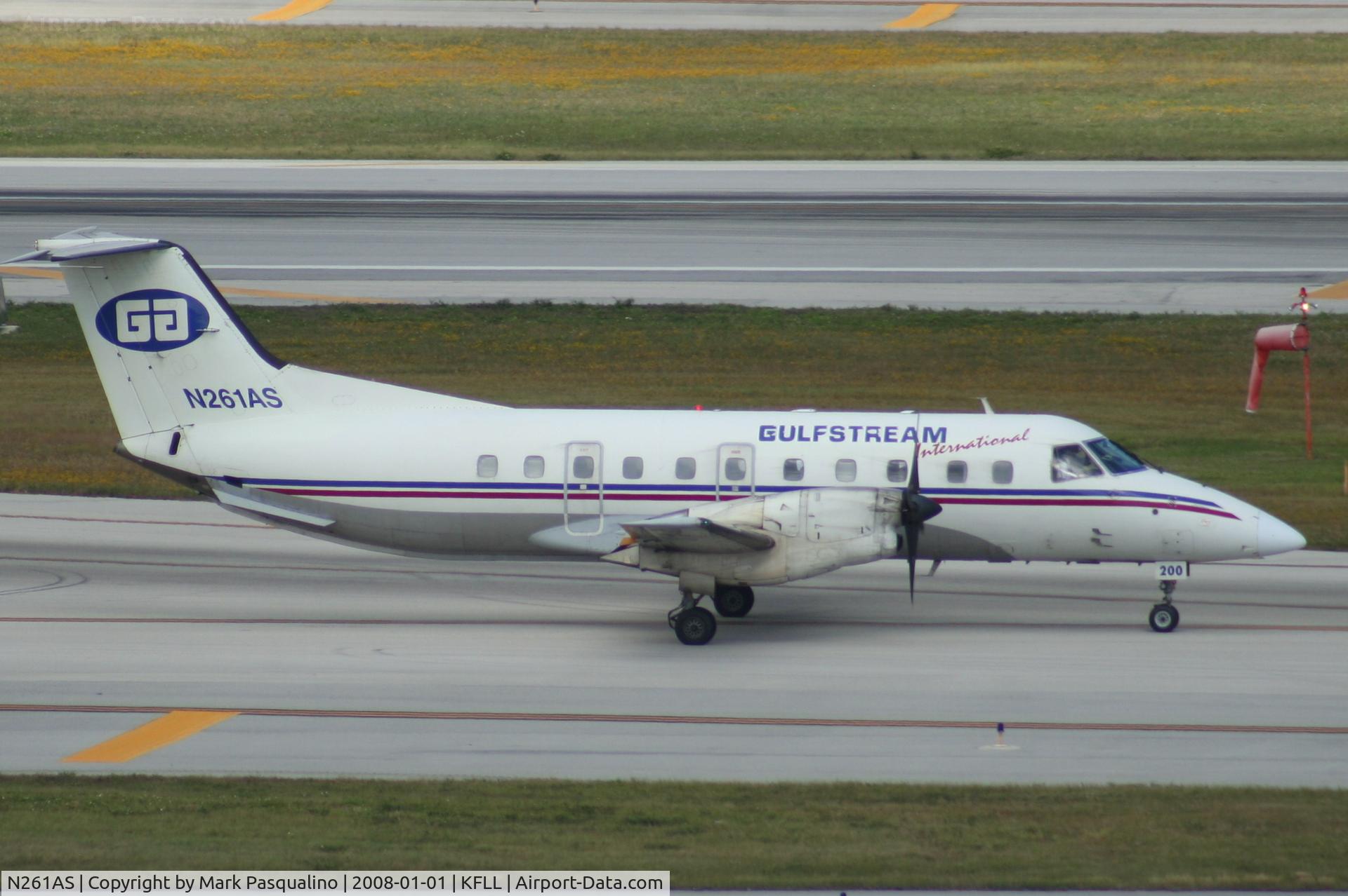 N261AS, 1989 Embraer EMB-120ER Brasilia C/N 120.141, EMB-120ER