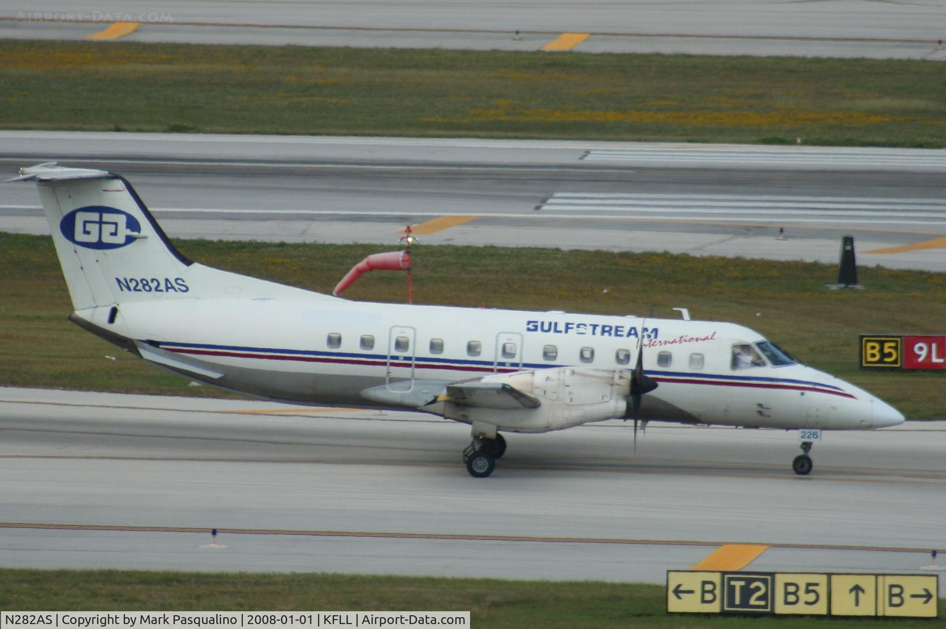 N282AS, 1991 Embraer EMB-120ER Brasilia C/N 120.226, EMB-120ER