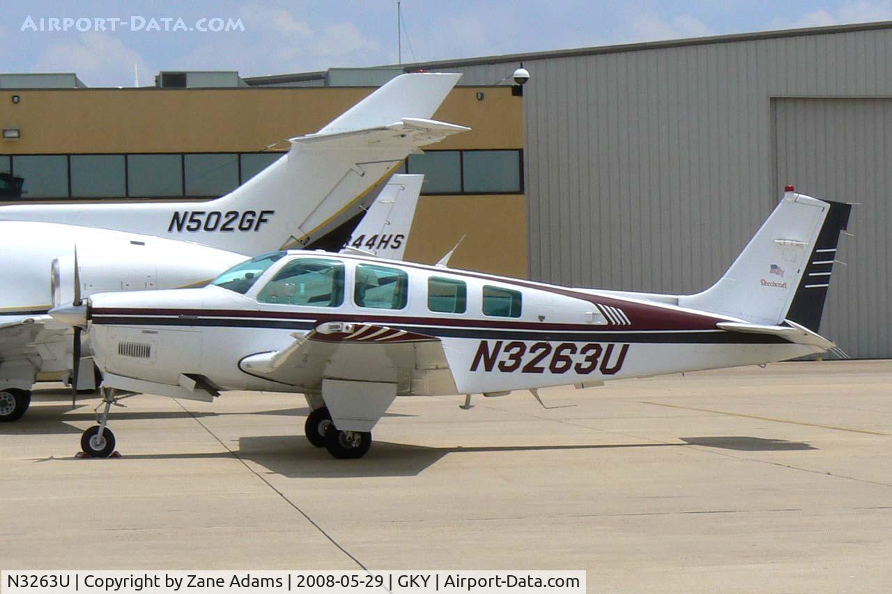 N3263U, Aerospatiale SA-330J Puma C/N 1502, At Arlington Municipal