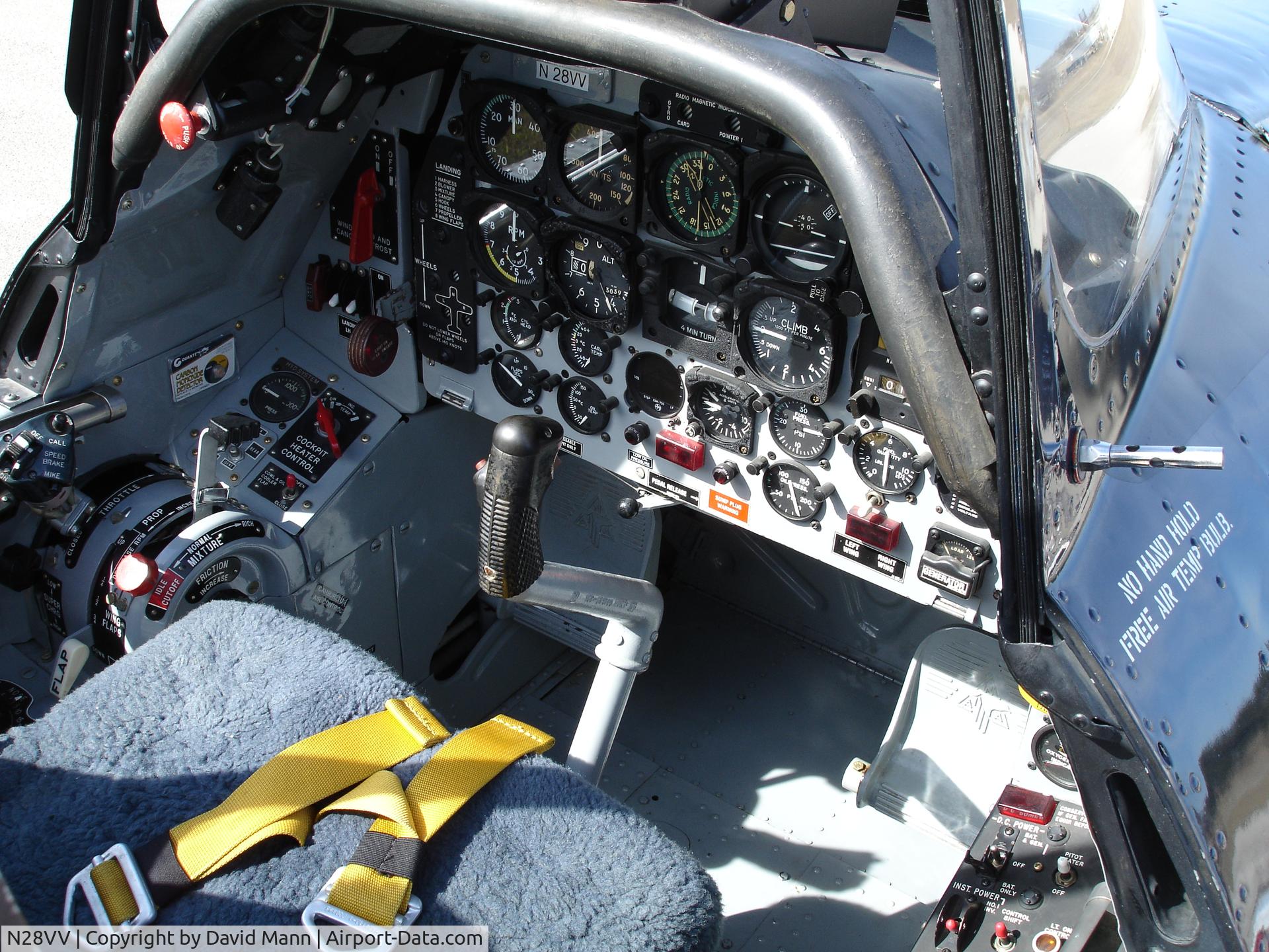 N28VV, 1953 North American T-28B C/N 200-196, bad fuel pump