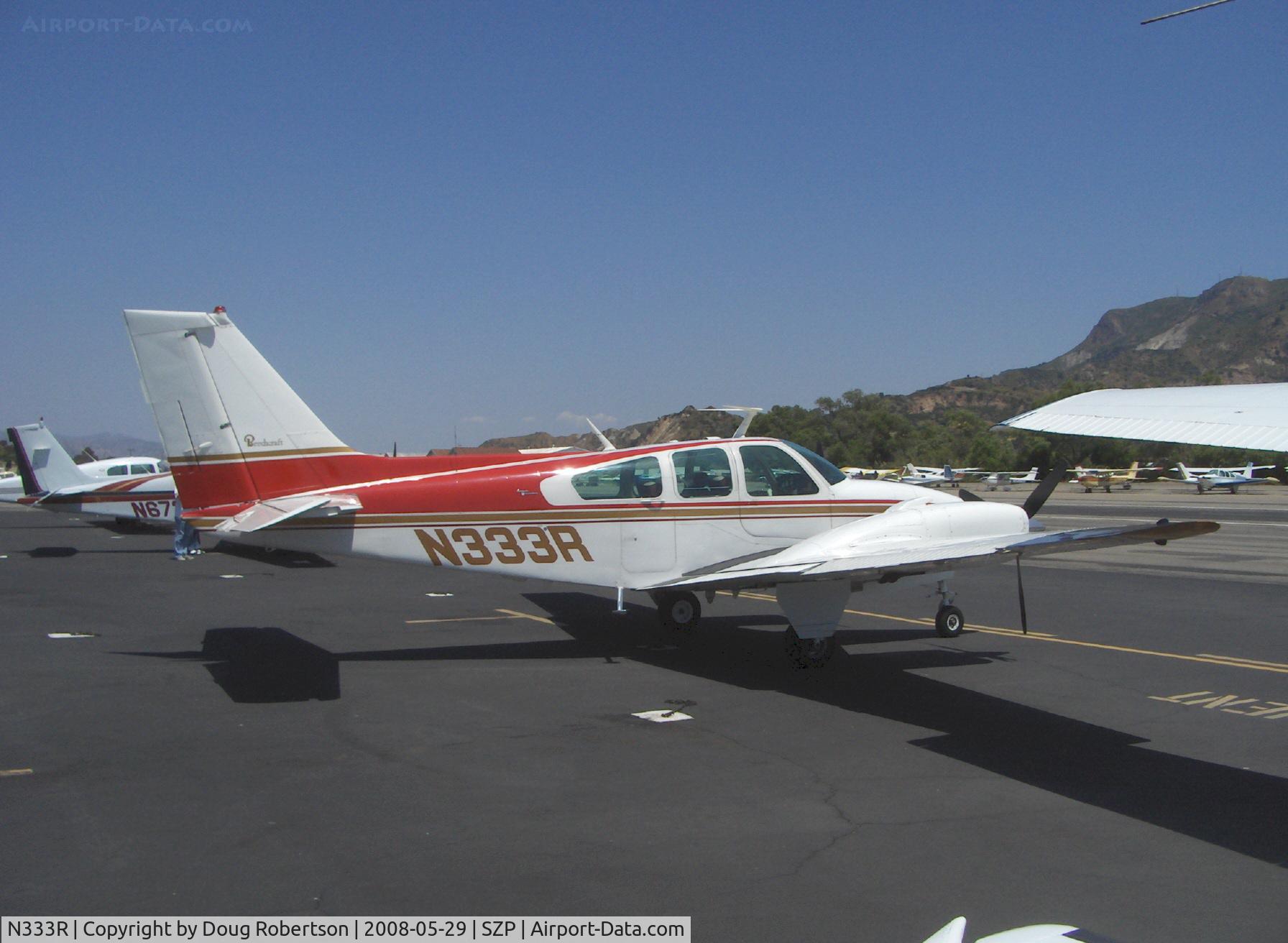 N333R, 1966 Beech C55 Baron (95-C55) C/N TE-99, 1966 Beech 95 C55 BARON, two Continental IO-520-C 285 Hp each