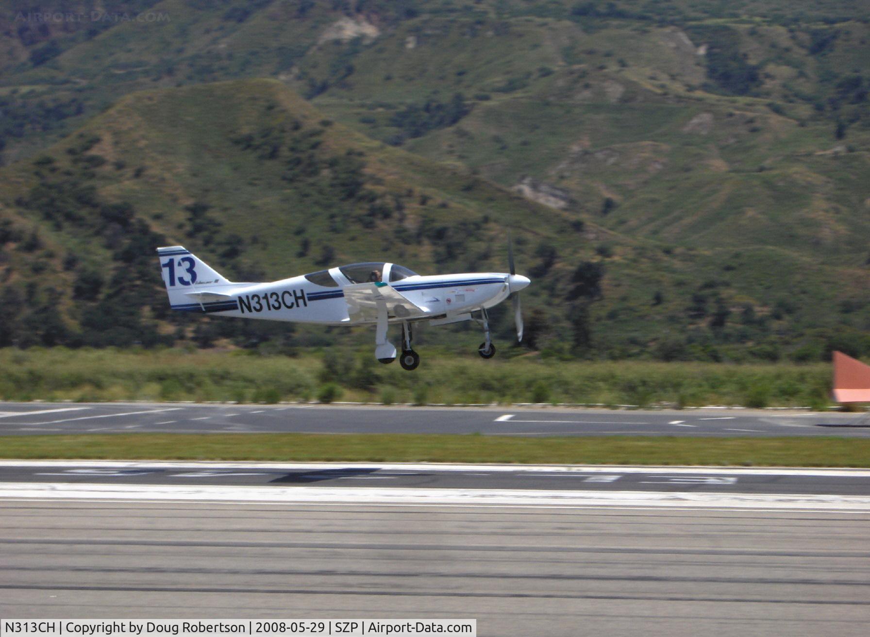 N313CH, 1991 Stoddard-Hamilton Glasair SH-3R C/N 3017, 1991 Hautamaki GLASAIR III SH-3R, Lycoming IO-540, Vicki's 'Cruse Missile' Sport Class Reno racer, quick takeoff Rwy 22