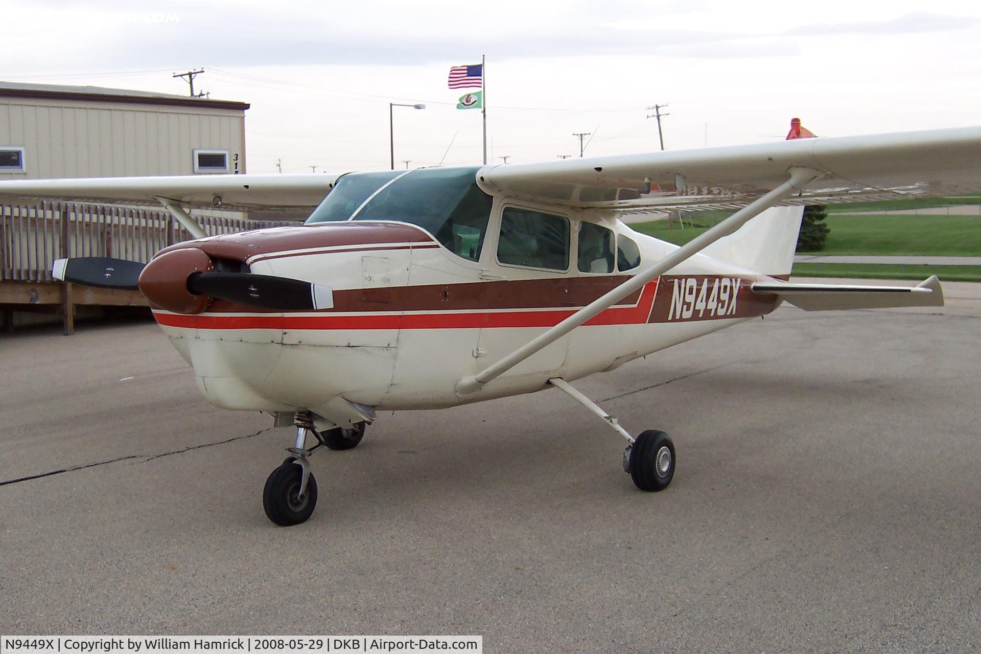 N9449X, 1961 Cessna 210A C/N 21057749, At DeKalb Airport
