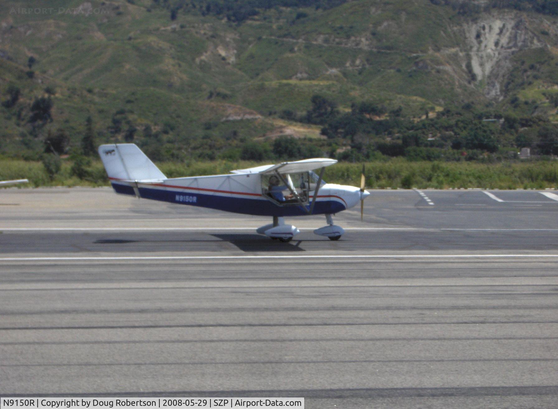 N9150R, 2005 Rans S-6ES Coyote II C/N 12041627, 2005 Worth RANS S-6ES COYOTE II, Rotax engine, landing roll Rwy 22