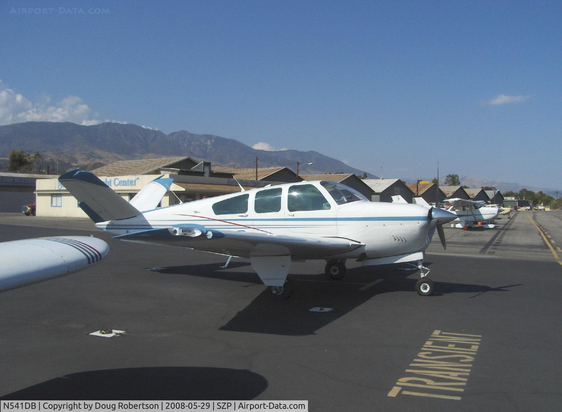 N541DB, 1964 Beech S35 Bonanza C/N D-7333, 1964 Beech S35 BONANZA, Continental IO-520-B 285 Hp