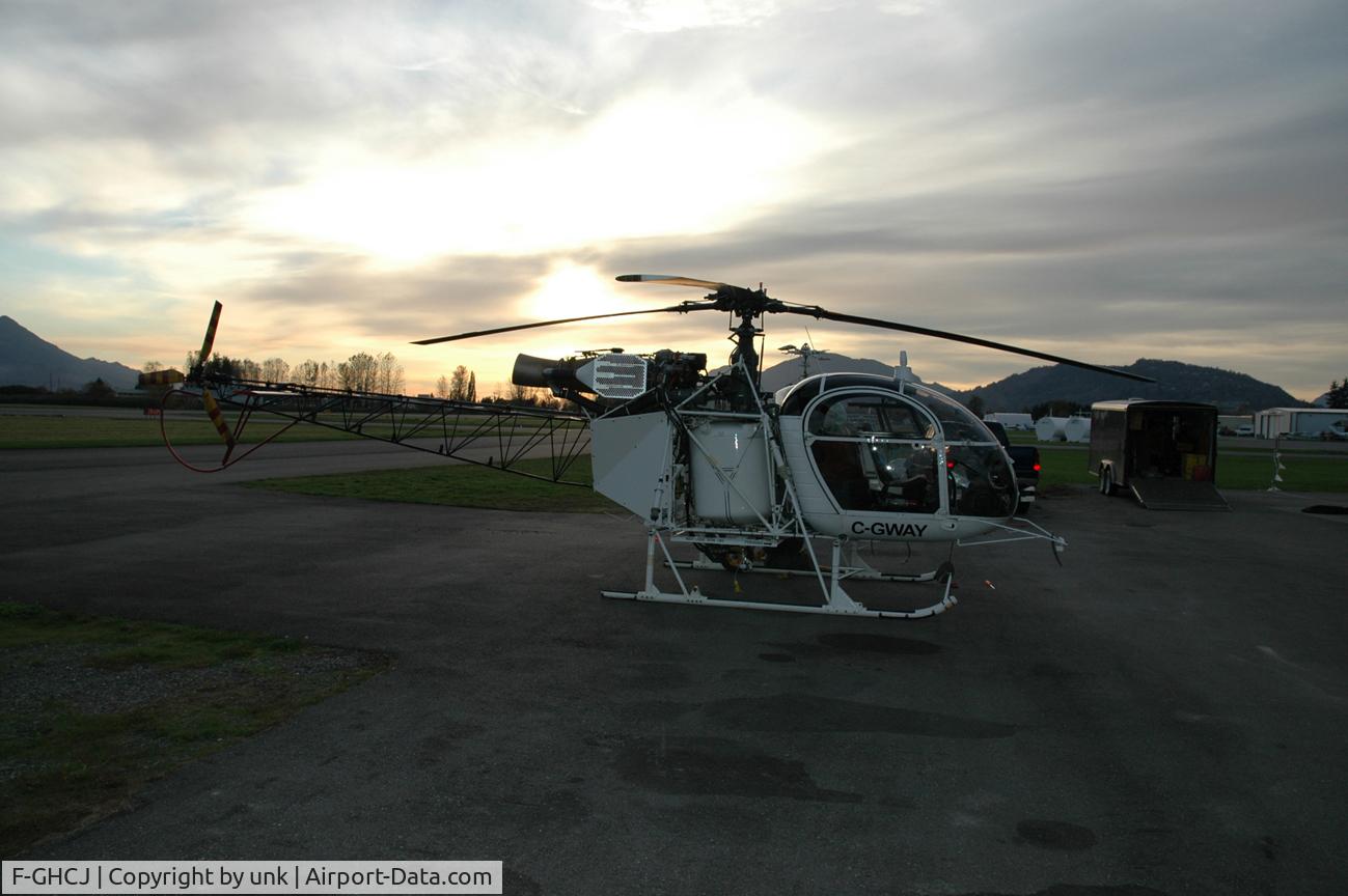 F-GHCJ, Aérospatiale SA-315B Lama C/N 2172/18, Now in canada as C-GWAY