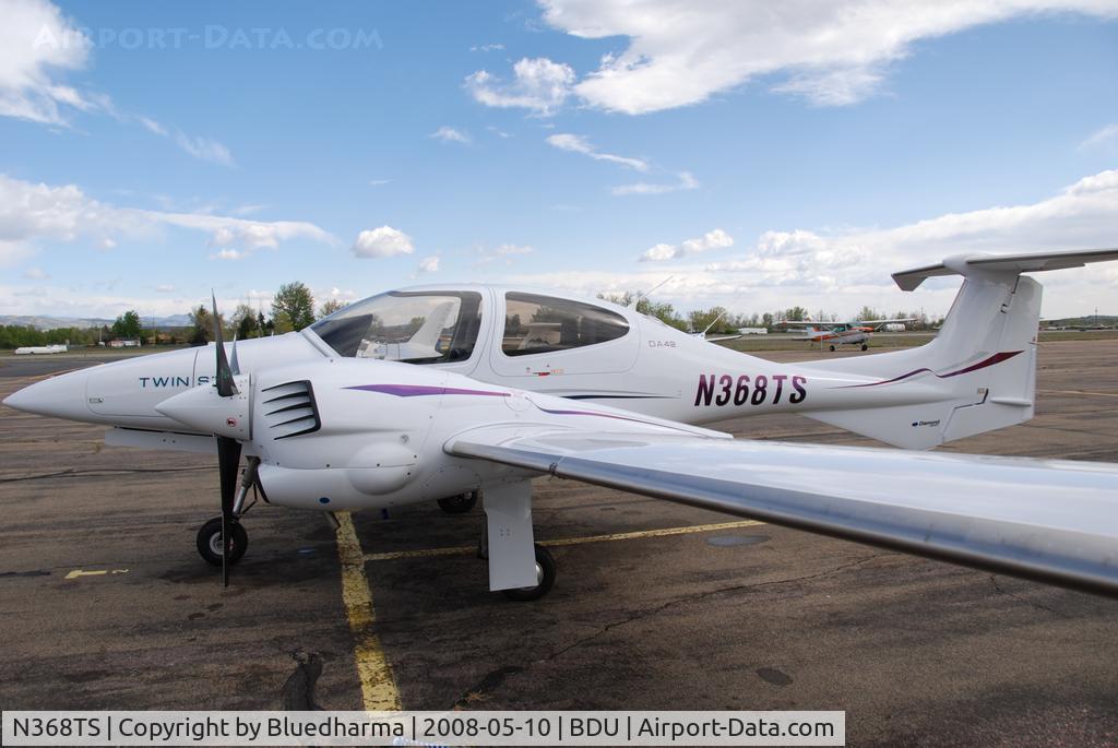 N368TS, 2008 Diamond DA-42 Twin Star C/N 42.AC124, Parked at Boulder for the Boulder Open House 2008