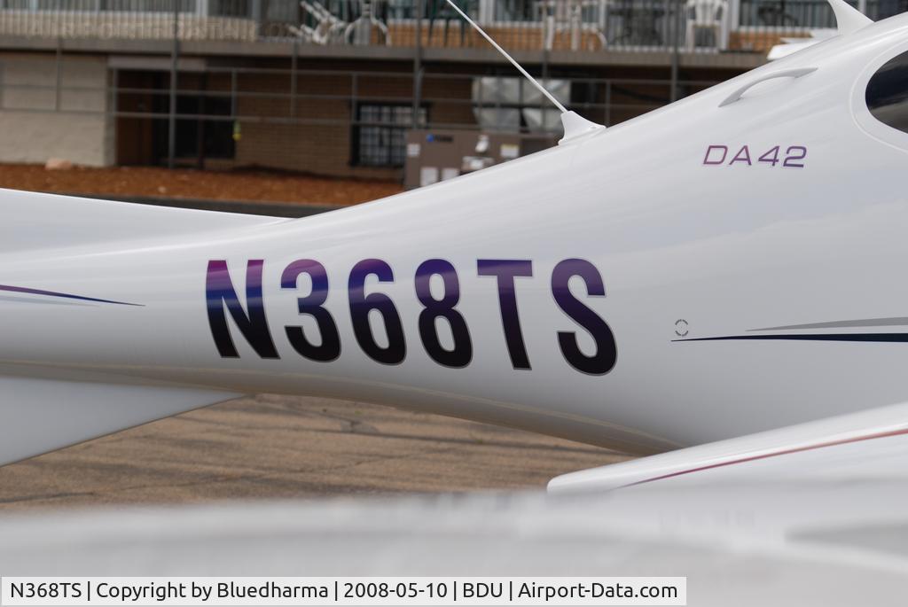 N368TS, 2008 Diamond DA-42 Twin Star C/N 42.AC124, Parked at Boulder Open House 2008.