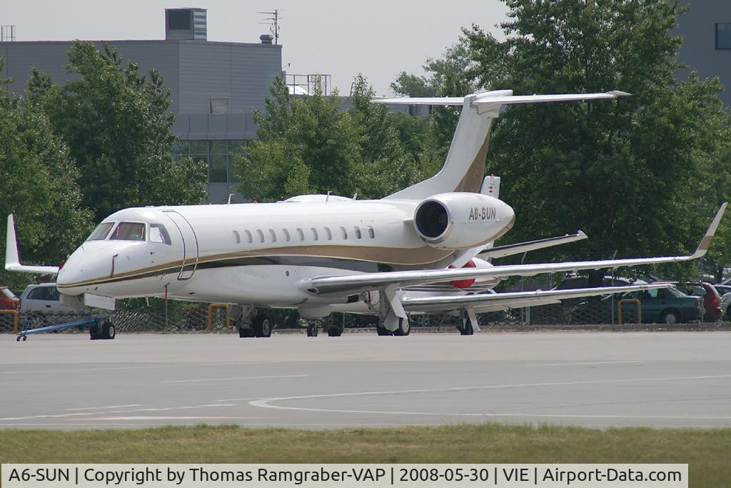 A6-SUN, 2007 Embraer ERJ-135BJ Legacy 600 C/N 14501001, Nakheel Aviation Embraer 135
