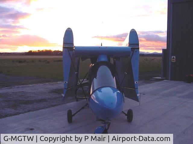G-MGTW, 1998 CFM Shadow Series DD C/N 287-DD, Shadow Wing Fold Kit - after flying in the Scottish Highlands
