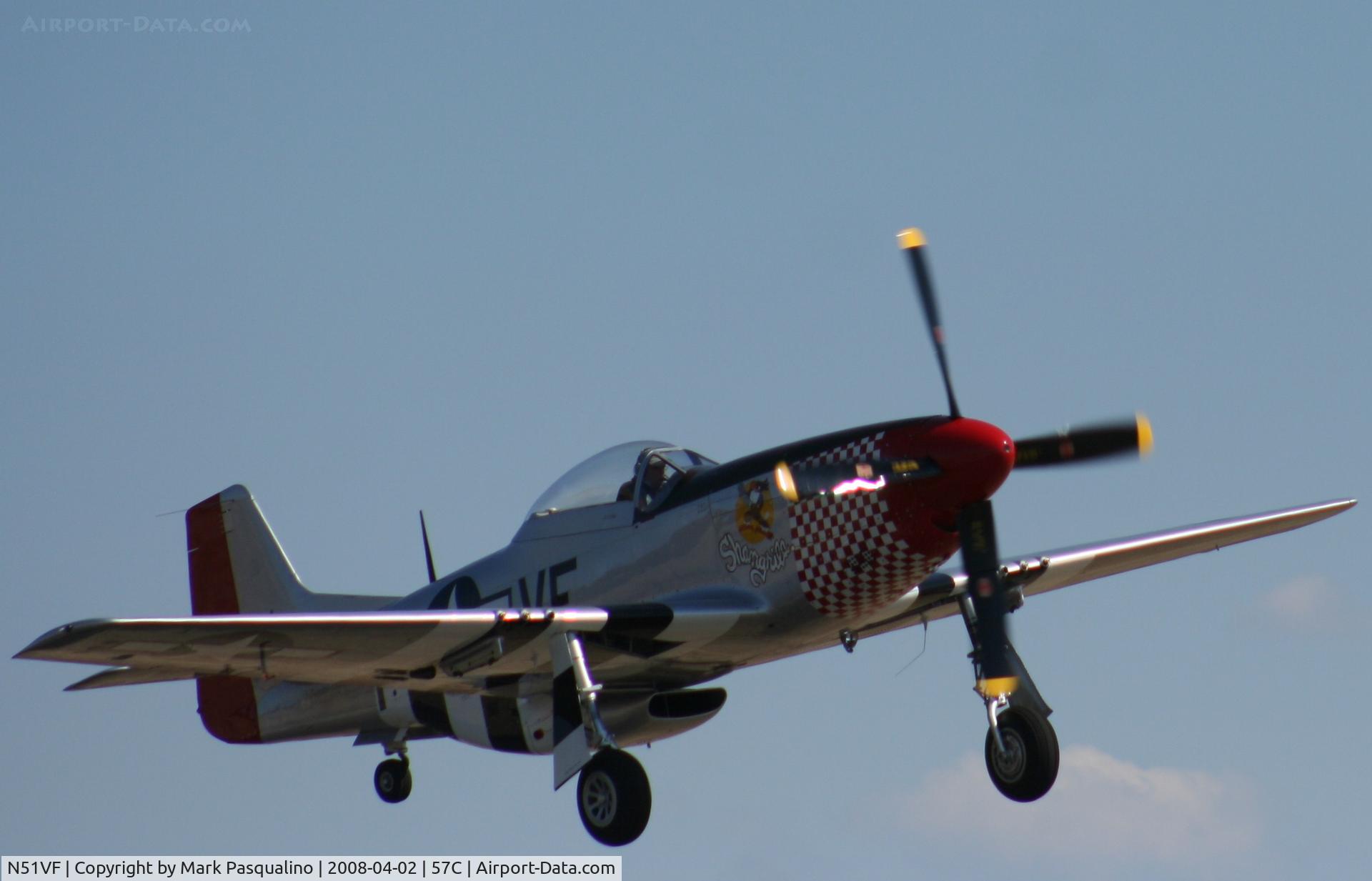 N51VF, 1945 North American F-51D Mustang C/N 45-11553, North American P-51D