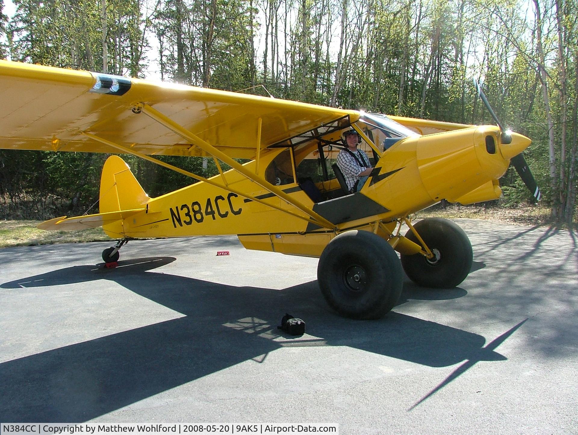 N384CC, 2001 Piper/cub Crafters PA-18-150 C/N 9939CC, After a short flight