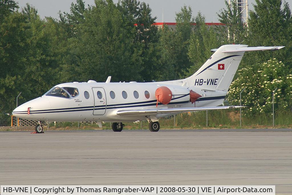 HB-VNE, 2001 Raytheon Beechjet 400A C/N RK-318, Sirius Beech 400 Beechjet