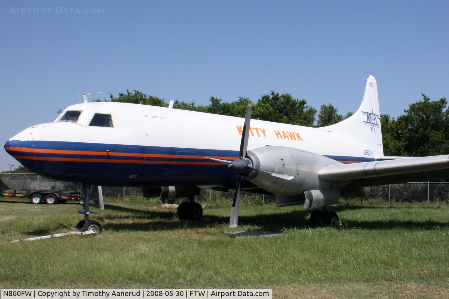 N860FW, Convair 640-340D C/N 10, Static Display