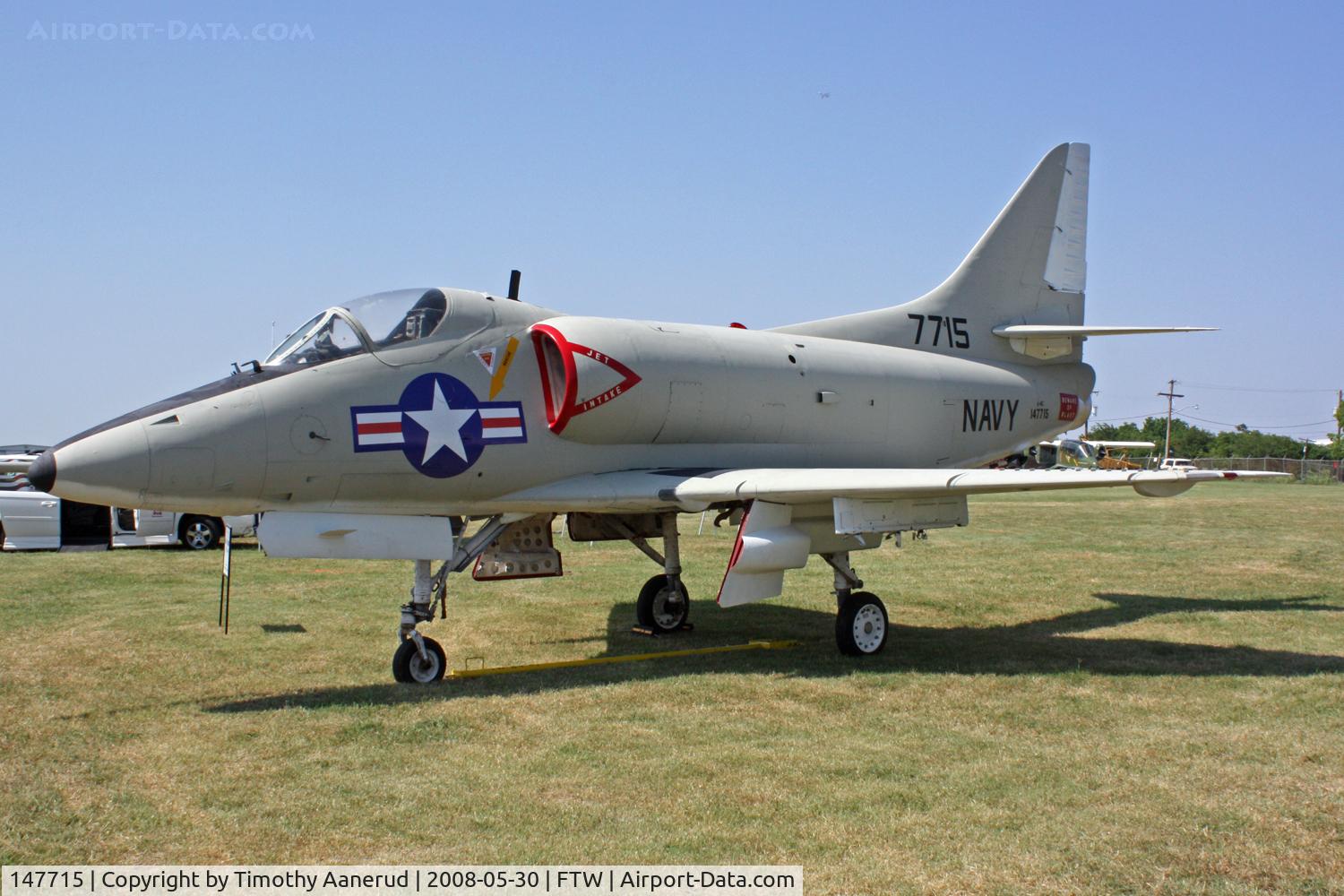 147715, 1960 Douglas A-4L Skyhawk C/N 12479, Douglas A4D-2N Skyhawk, BuNo 147715