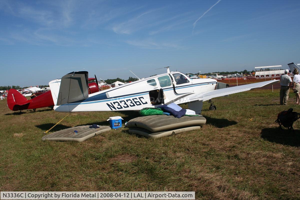 N3336C, 1955 Beech F35 Bonanza C/N D-4002, Beech 35 Bonanza