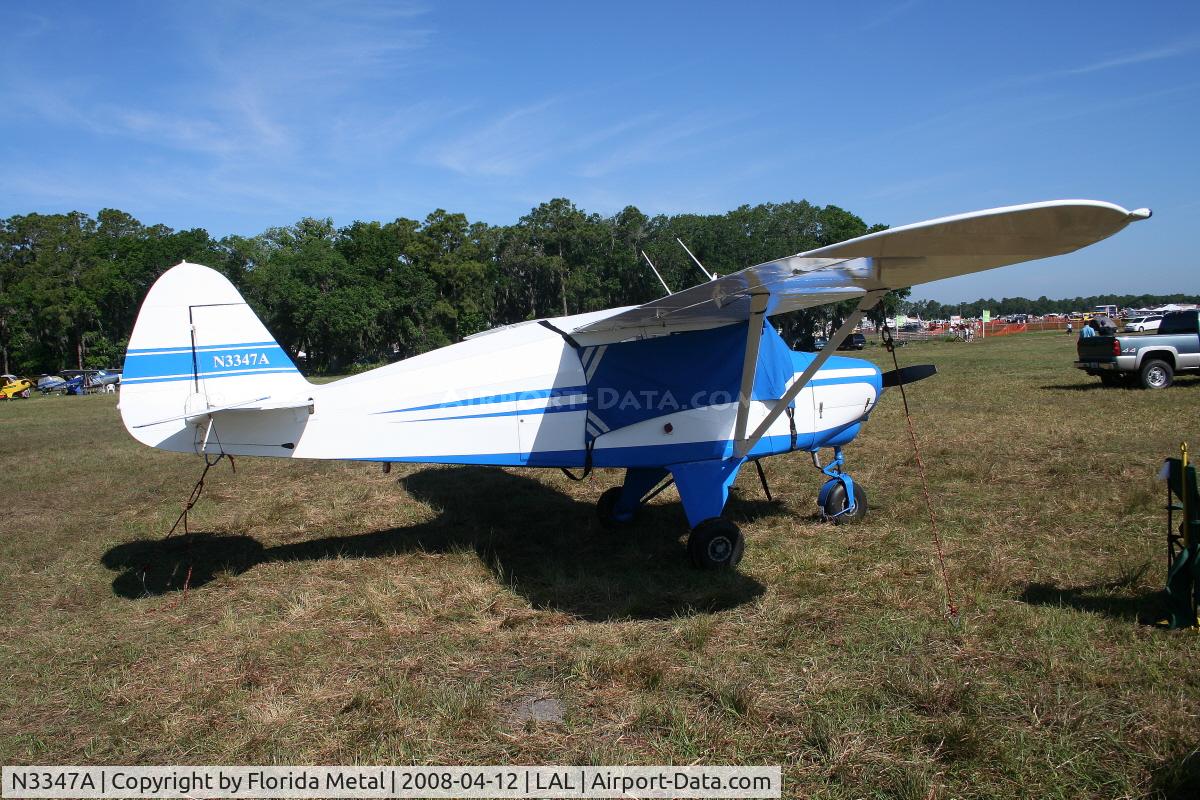 N3347A, 1953 Piper PA-22-135 Tri-Pacer C/N 22-1617, Piper PA-22-135
