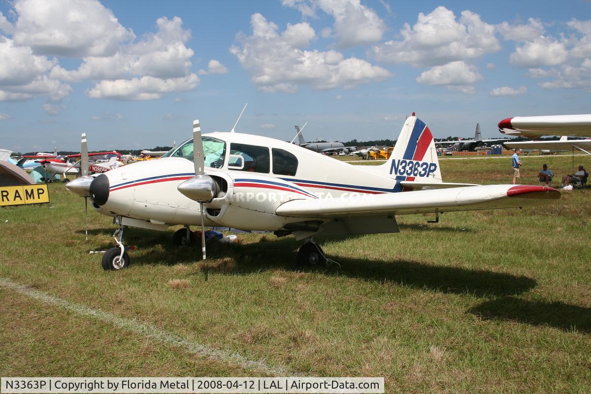 N3363P, 1958 Piper PA-23-160 Apache C/N 23-1320, Piper PA-23