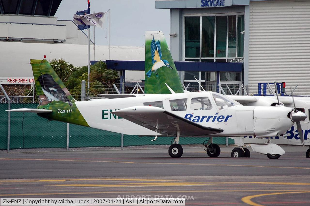 ZK-ENZ, Piper PA-32-260 Cherokee Six Cherokee Six C/N 32-1117, At Auckland