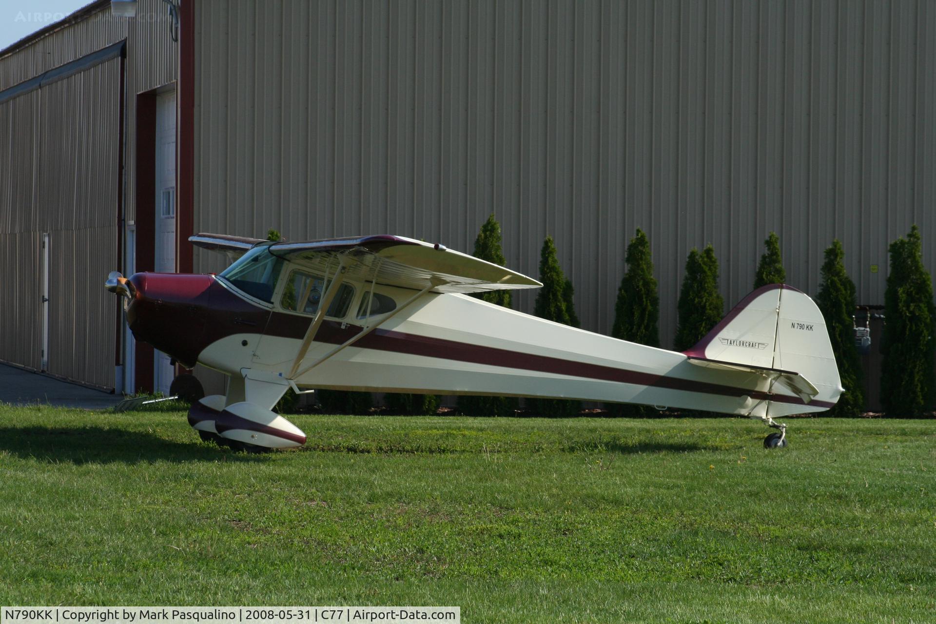 N790KK, 1941 Taylorcraft BC-12-65 C/N 3014, Taylorcraft BC12-65