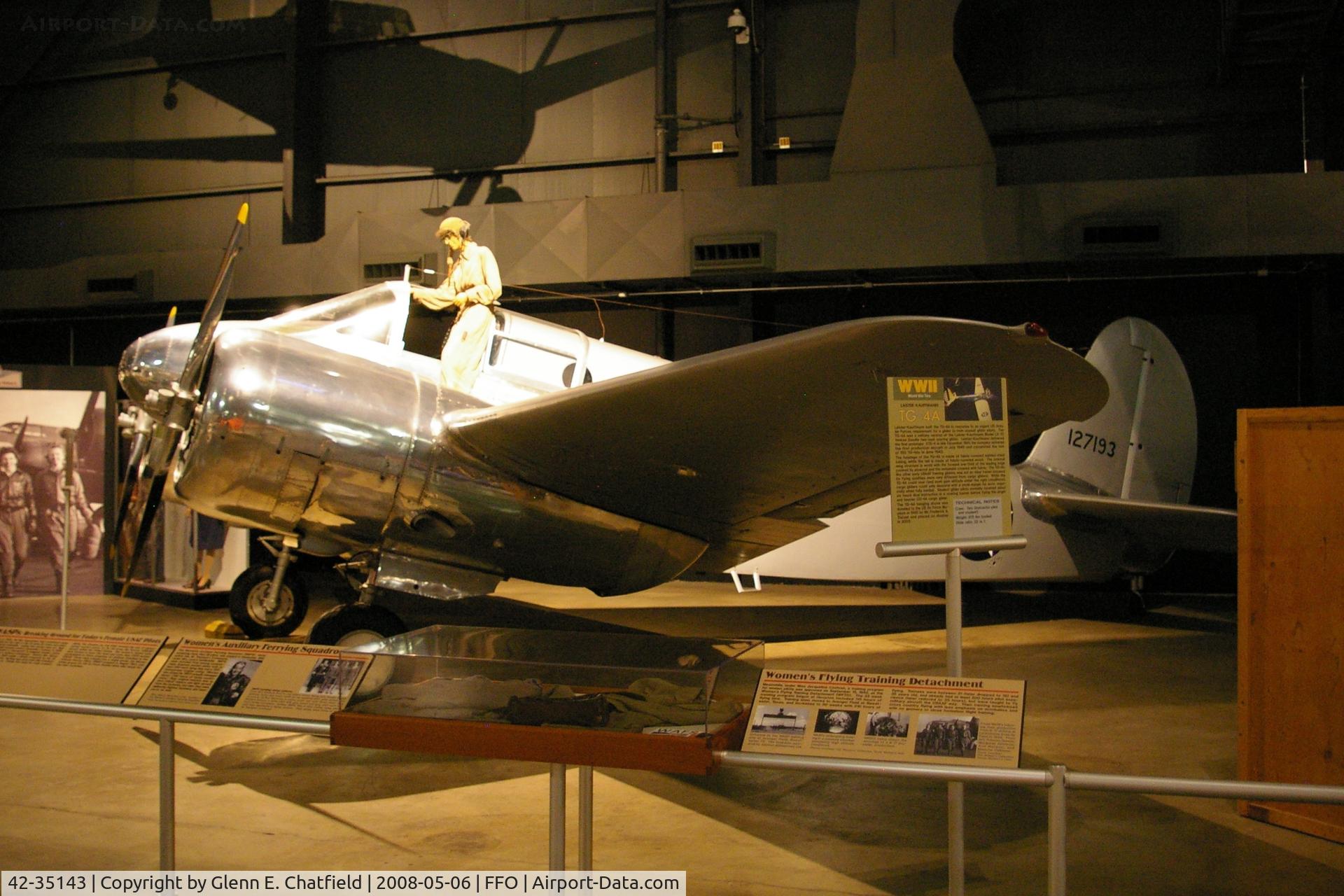 42-35143, 1942 Beech AT-10-GF C/N n/a, Displayed at the National Museum of the U.S. Air Force