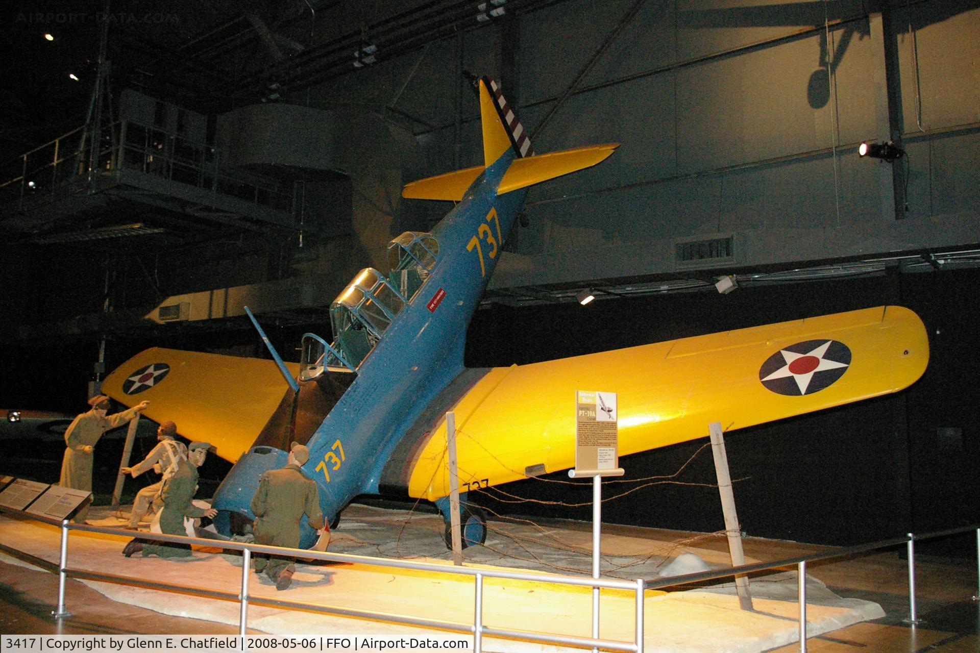 3417, North American NA-64 Yale C/N 64-2168, Ex- RCAF North American NA64 displayed as BT-14 at the National Museum of the U.S. Air Force