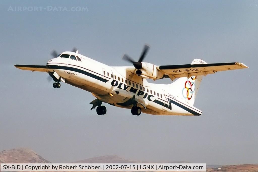SX-BID, 1990 ATR 42-320 C/N 219, Departure to ATH