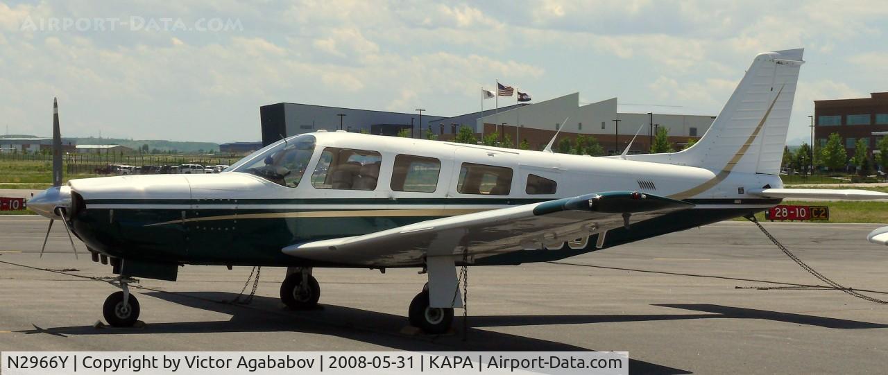 N2966Y, 1979 Piper PA-32R-301 C/N 32R-8013003, At Centennial