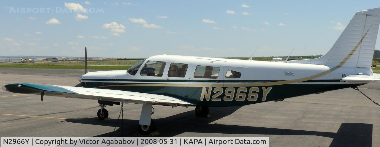 N2966Y, 1979 Piper PA-32R-301 C/N 32R-8013003, At Centennial