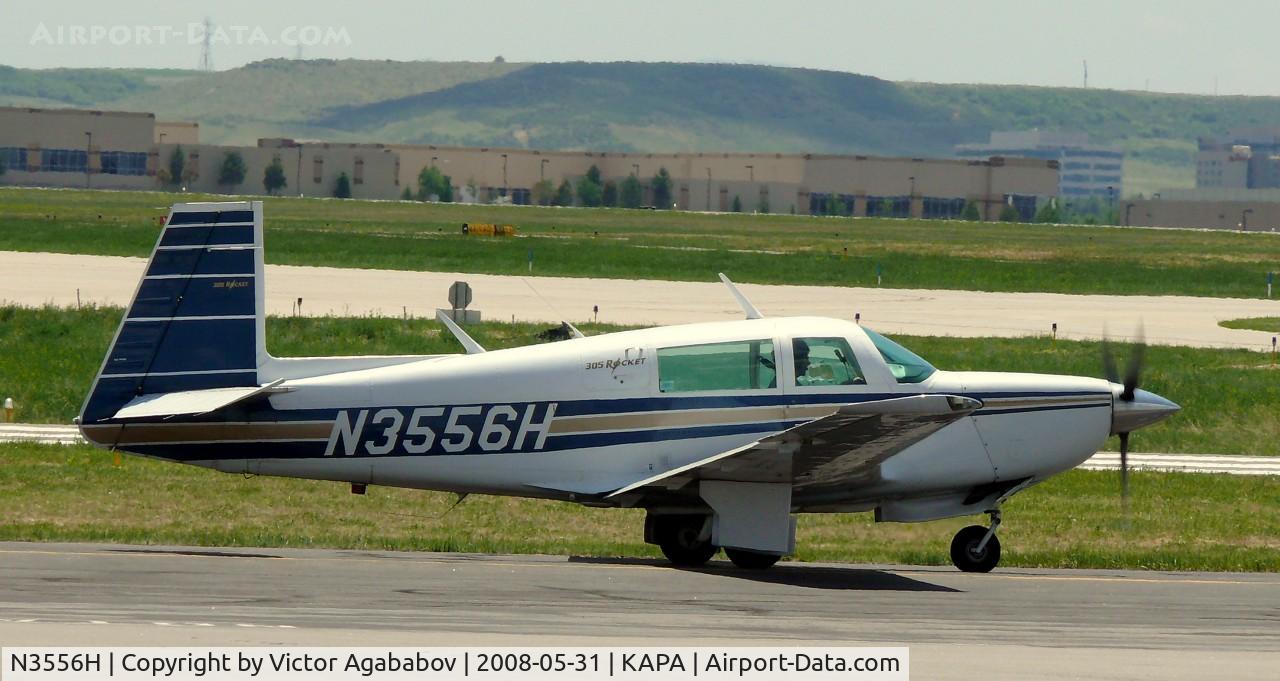 N3556H, 1980 Mooney M20K C/N 25-0421, At Centennial